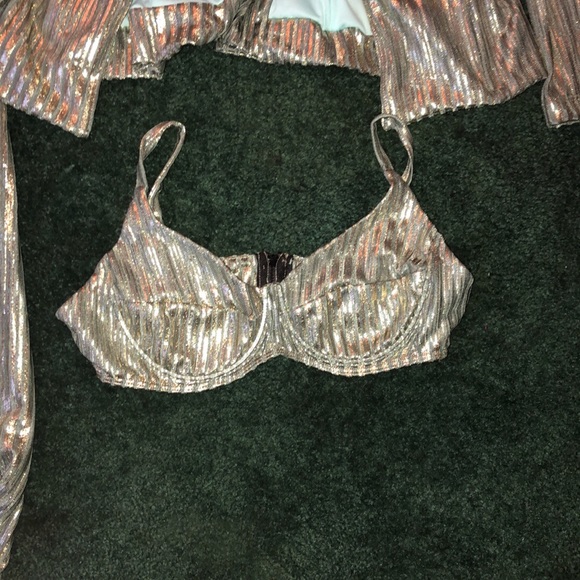 Fashion green blazer set - Picture 3 of 4